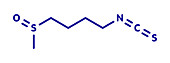 Sulforaphane cruciferous vegetable molecule, illustration