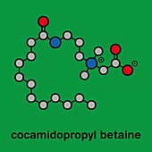 Cocamidopropyl betaine synthetic surfactant molecule