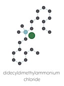 Didecyldimethylammonium chloride antiseptic, illustration