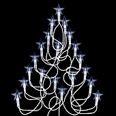 Star-shaped lights, X-ray