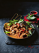 Slow-cooked pork shoulder curry