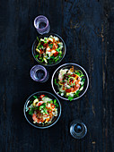 Pomelo salad with tiger prawns
