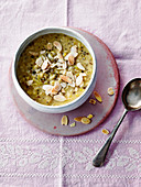 Red lentil and coconut soup