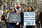 Climate Strike protest, London, UK