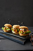 Buffalo Chicken Sliders with Pulled Chicken
