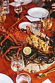 Crayfish in Beurre Blanc (Flinders Island, Australia)