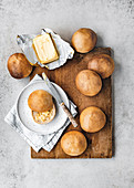 Easy bread rolls