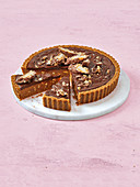 No-bake picknick pie with chocolate bars