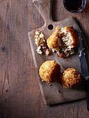 Arancini mit Pancetta und Mozzarella