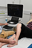 Ankle ultrasound scan