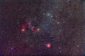 Star cluster and nebulas