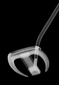 Golf putter, X-ray