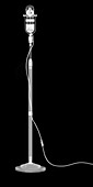 Microphone and stand, X-ray