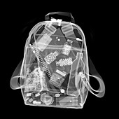 Rucksack, X-ray