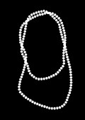 Pearl necklace, X-ray