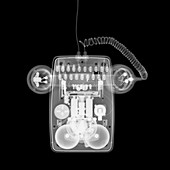 Dial telephone, X-ray