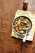 Hearty lentil one pot