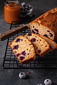 Blueberry loaf cake