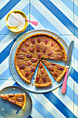 Pecan Pie mit Ahornsirupcreme