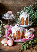 Kulich cakes for Easter