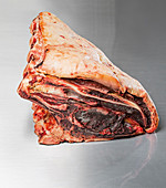 Saddle of beef being matured – after 21 days