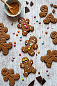 Decorated Gingerbread Cookies