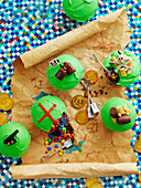 Piratenschatz-Cupcakes