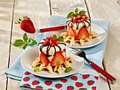Erdbeer-Eistörtchen