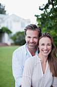 Portrait of smiling couple