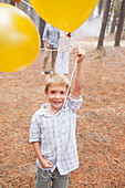 Portrait of smiling boy