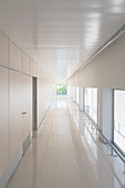 Long vacant corridor