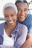 Portrait of smiling senior couple