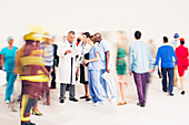 Workforce around doctors and nurses