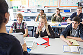 Students in classroom during lesson