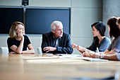 Business people in conference room