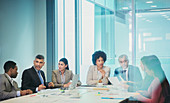 Business people planning in meeting