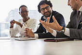 Business people talking in conference room meeting