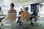 Business people in conference room meeting