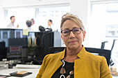 Portrait businesswoman in office