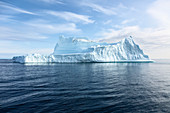 Majestic iceberg formation
