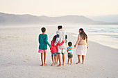 Family walking, South Africa