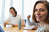 Portrait Businesswoman in meeting