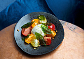 Tomato salad with burrata