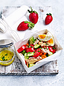 Shake-It Thunfisch-Tomaten-Salat zum Mitnehmen