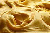 Creamy mango ice cream (full-frame)