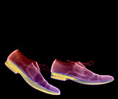 Men's shoes, X-ray