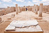 Ruins of the Nabatean city of Avdat
