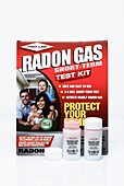 Radon test kit