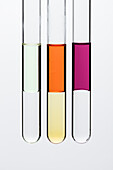 Solubility of halogens