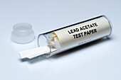 Lead acetate test paper